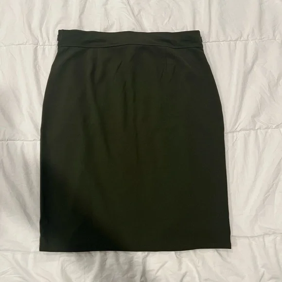 New York Clothing Co green skirt sz L - Picture 3 of 8